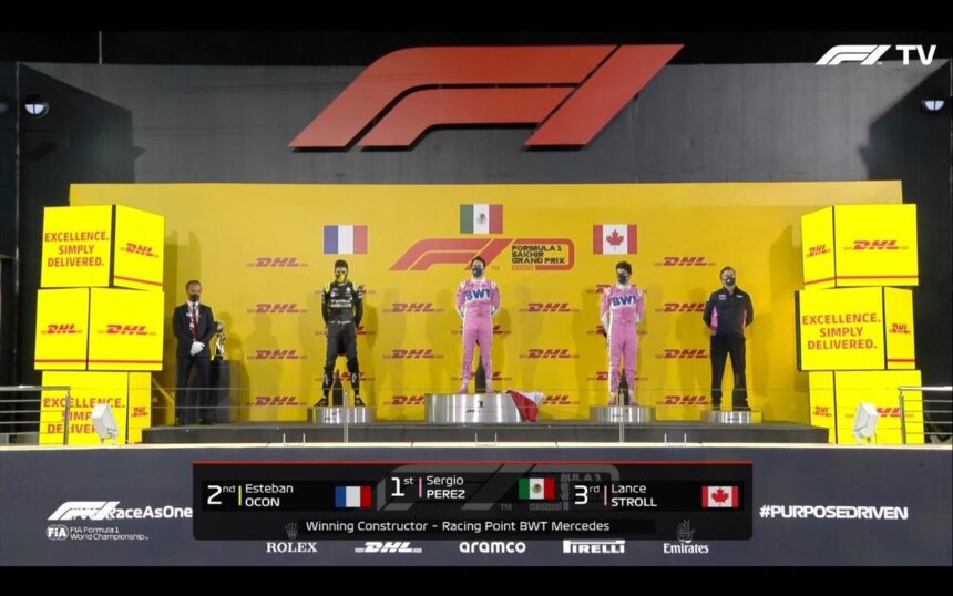 ¡CHECO CAMPEÓN! Gana el Gran Premio de Sakhir