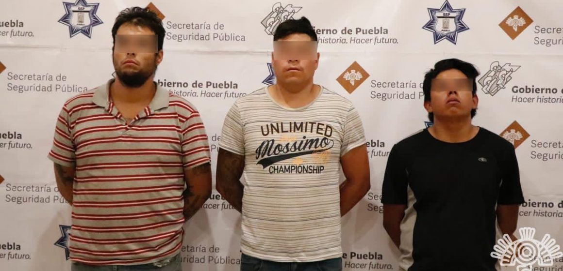 Captura Policía Estatal a tres presuntos distribuidores de droga de “El Croquis”