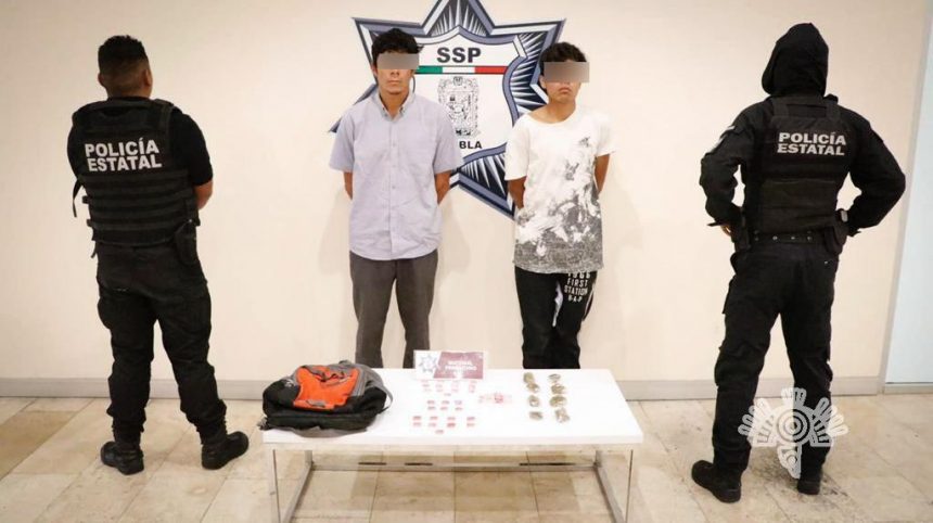 Deten Detiene Policía Estatal a dos presuntos distribuidores de droga por internet