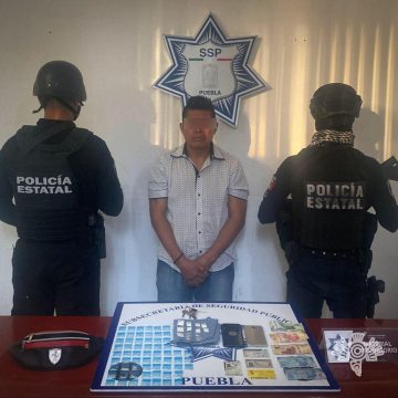 Policía Estatal detuvo a presunto escolta de “El Costras”