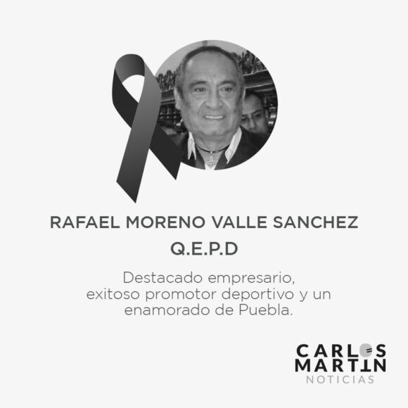 Muere Rafael Moreno Valle Sánchez, expresidente del Club Puebla y de los Pericos de la LMB