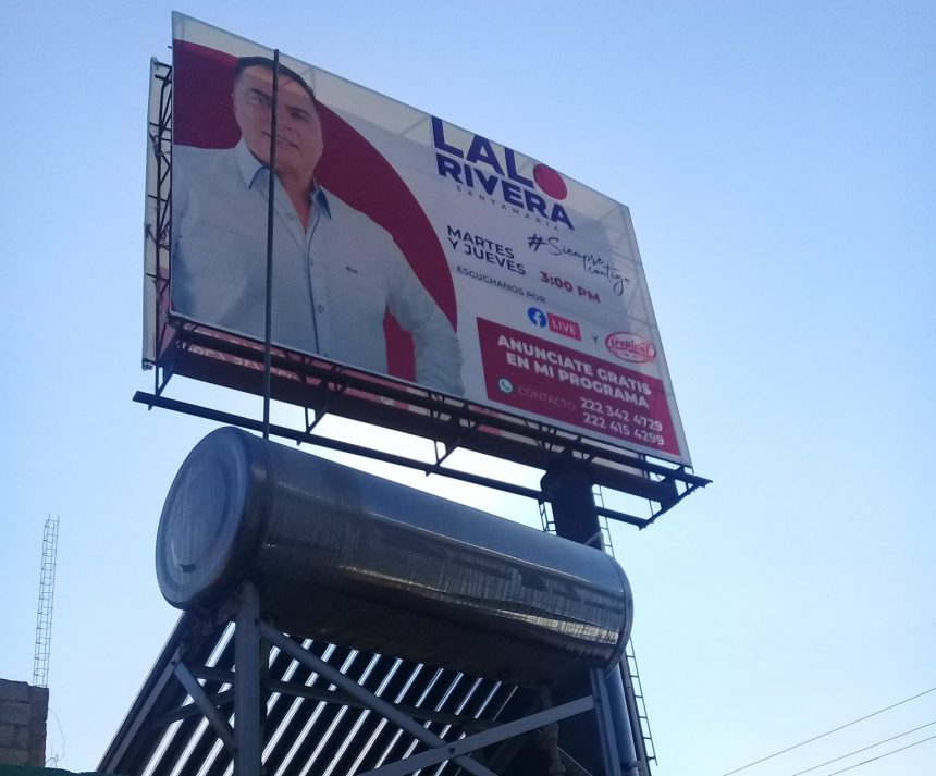 Desorden en los espectaculares