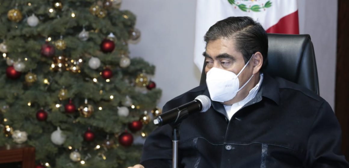 Pide Barbosa Huerta evitar reuniones colectivas en fiestas decembrinas para evitar contagios