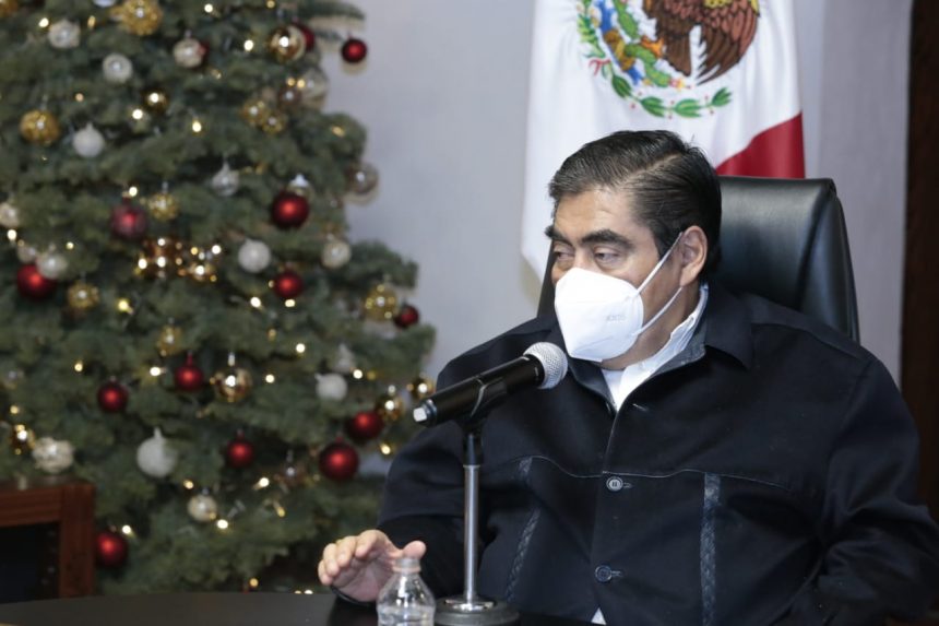 Gobernador Miguel B Pide Barbosa Huerta evitar reuniones colectivas en fiestas decembrinas para evitar contagios