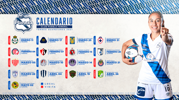 Listo el Calendario del Guardianes 2021 en la Liga MX Femenil