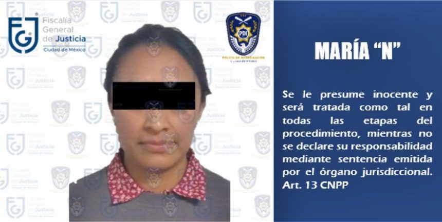 Helicoptero Aprehende FGJCDMX a una mujer buscada por autoridades de Puebla, tras accidente aéreo