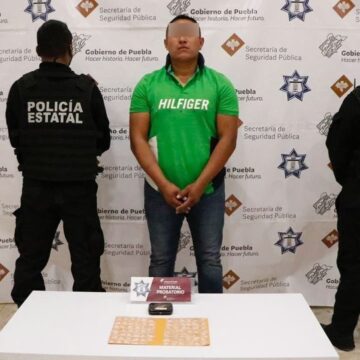 Captura Policía Estatal a presunto líder del robo de autopartes de la 46