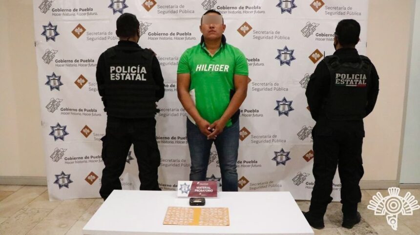 Captura Policía Estatal a presunto líder del robo de autopartes de la 46