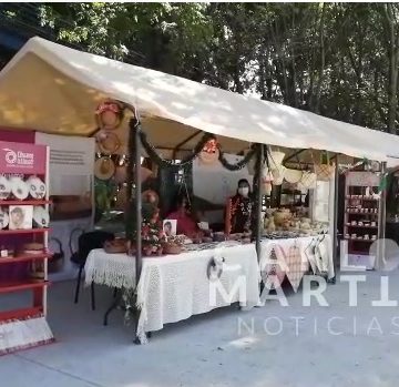 (VIDEO)Bajas ventas registran comerciantes en el bazar navideño del Parque Juárez