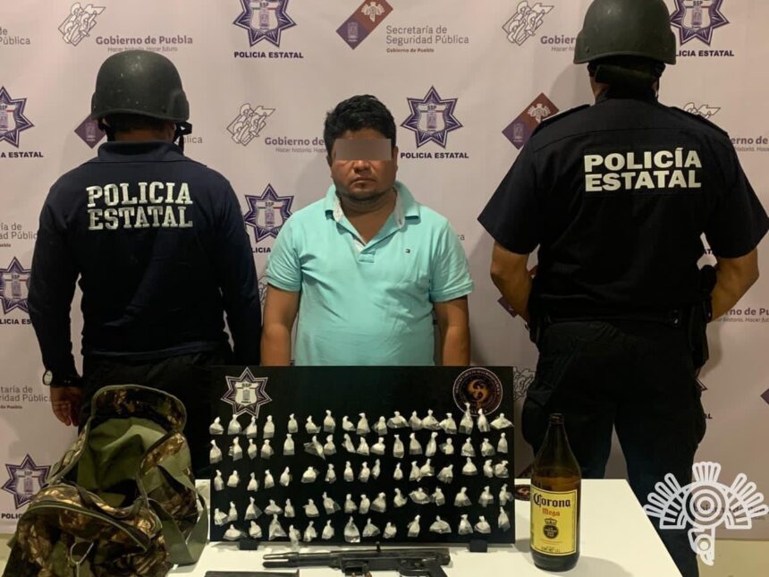 Presunto líder delictivo es capturado en Ajalpan
