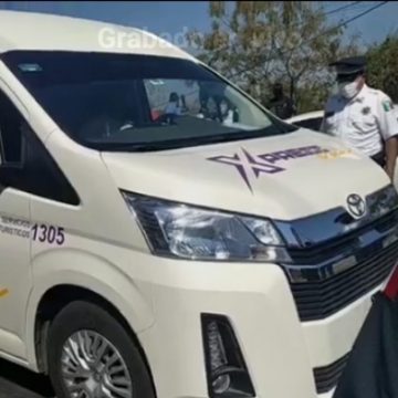 SMyT retira de circulación transporte pirata en Izúcar