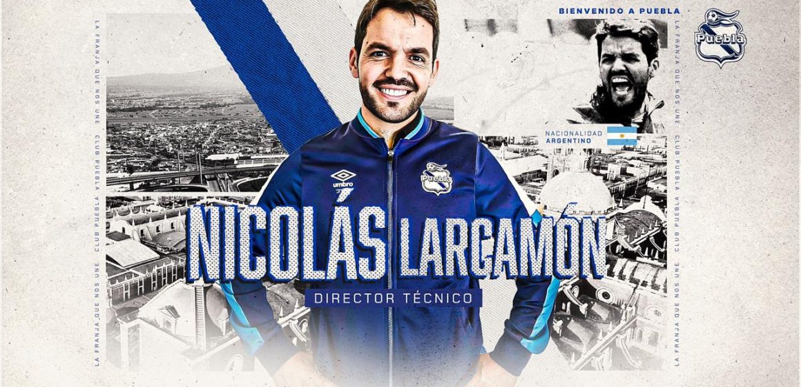 Nicolás Larcamón nuevo entrenador del Puebla