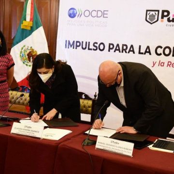 Ayuntamiento de Puebla y la OCDE implementarán mejores prácticas internacionales en competitividad y desarrollo económico