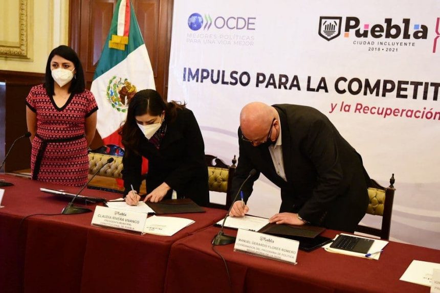 OCDE1 Ayuntamiento de Puebla y la OCDE implementarán mejores prácticas internacionales en competitividad y desarrollo económico