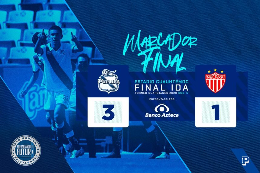 El Puebla vence 3-1 al Necaxa y toma ventaja en la final
