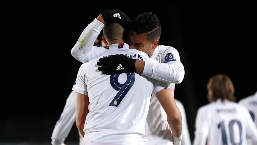 RM Real Madrid logró su boleto a los octavos de la Champions