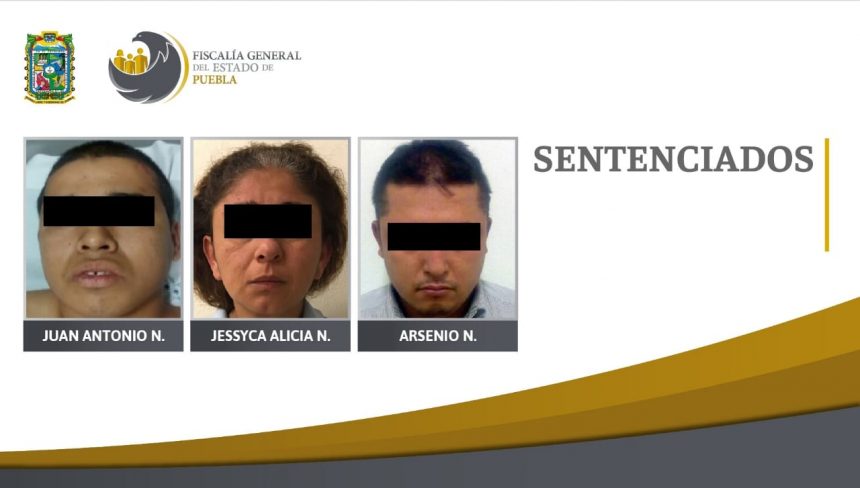 Fiscalía Puebla logró 150 años de prisión contra tres personas por secuestro