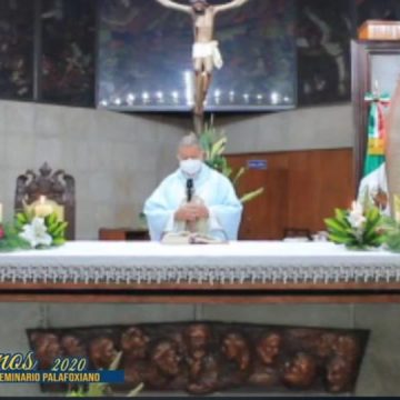 Con mañanitas y misa virtual festejan a la Virgen de Guadalupe en Puebla