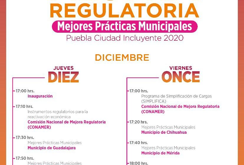 Invita Contraloría Municipal a Encuentro Virtual de Mejora Regulatoria