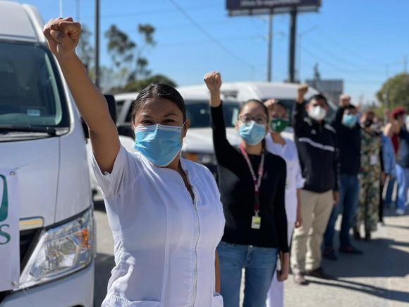 Médicos y enfermeras poblanos se suman a “Operación Chapultepec”