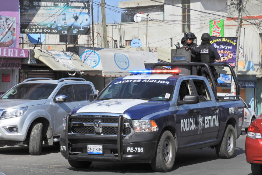 Realizan operativo conjunto entre Policía Estatal, Fiscalía del Estado y Ejército para la prevención del delito en Clavijero