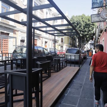 Nuevos parklets y reubicación de otros planea Ayuntamiento de Puebla