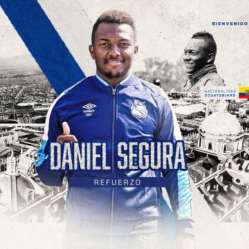 El ecuatoriano Daniel Segura, nuevo refuerzo del Puebla