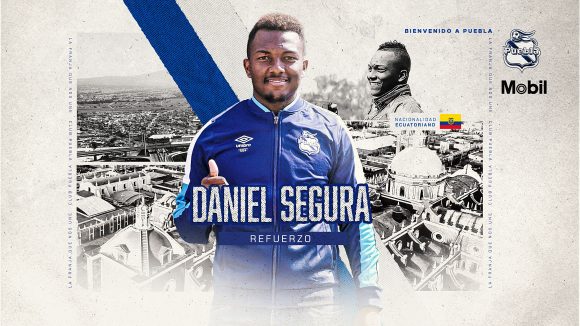 El ecuatoriano Daniel Segura, nuevo refuerzo del Puebla