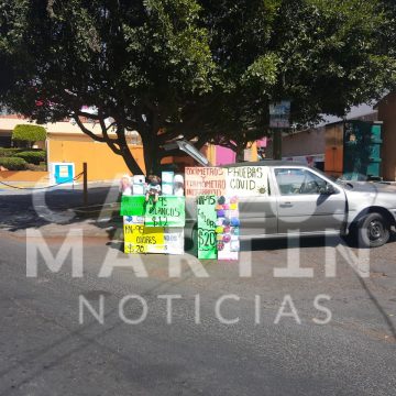 (FOTOS) Asegura Policía Estatal pruebas COVID19 en puestos ambulantes y viviendas de Puebla
