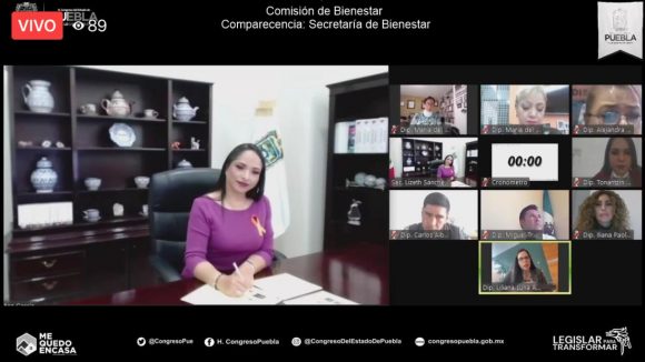 Ante comisiones de la LX Legislatura se desahoga comparecencia de la Secretaría de Bienestar