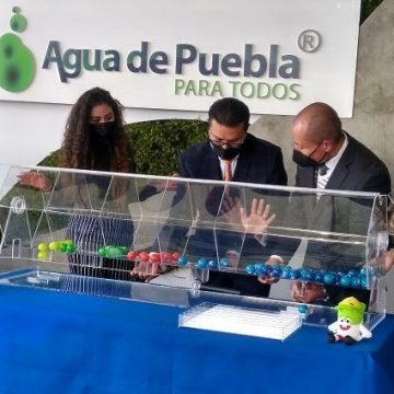 Con sorteo de 300 mil pesos, Agua de Puebla agradece pago anticipado