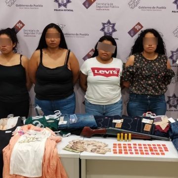 Policía Estatal detiene a banda dedicada al robo de comercio