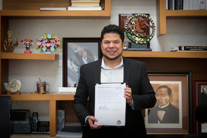 277 Congreso del Estado firma convenio de colaboración con el Instituto Nacional del Suelo Sustentable