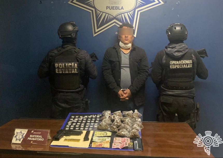341 Captura Policía Estatal a presunto sicario de “El Toñín”