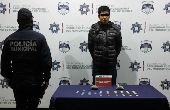 Detuvo Policía Municipal al “Maremoto o Cara de Niño”, vinculado a narcomenudeo, asalto y venta de armas