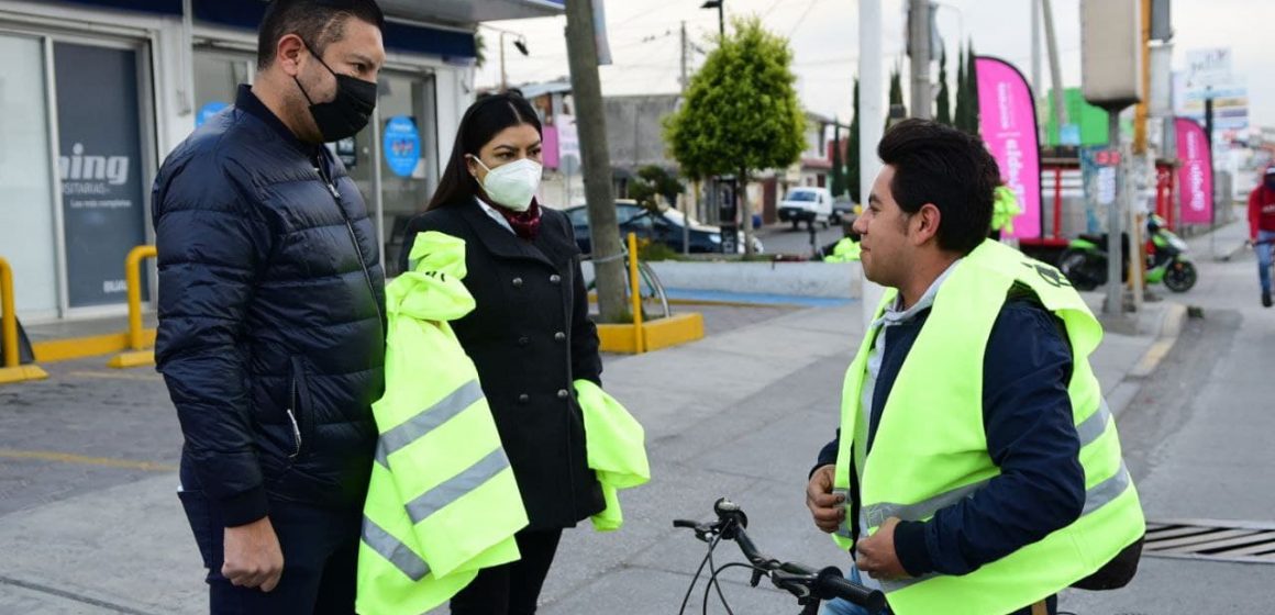 Ayuntamiento de Puebla a favor de la seguridad vial de ciclistas en la capital