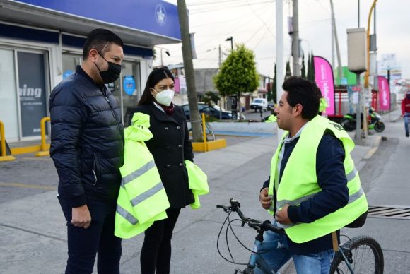 Ayuntamiento de Puebla a favor de la seguridad vial de ciclistas en la capital