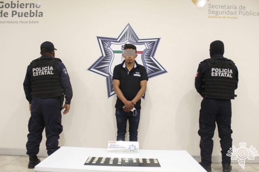 Detiene Policía Estatal a presunto narcovendedor