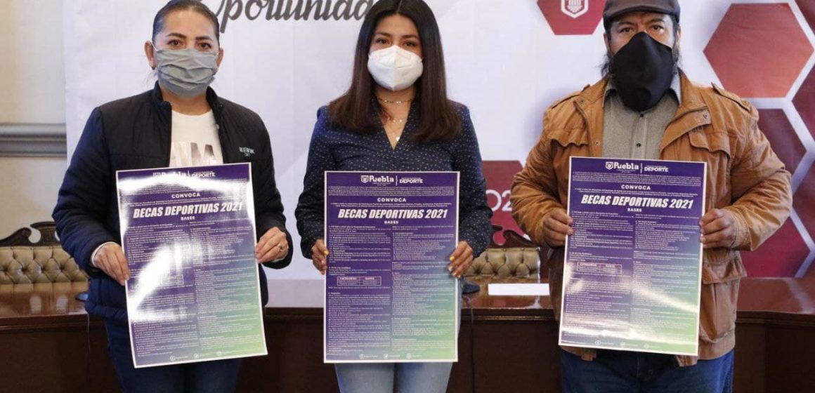 Presenta Ayuntamiento de Puebla convocatoria de Becas Deportivas 2021