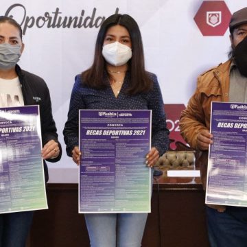Presenta Ayuntamiento de Puebla convocatoria de Becas Deportivas 2021