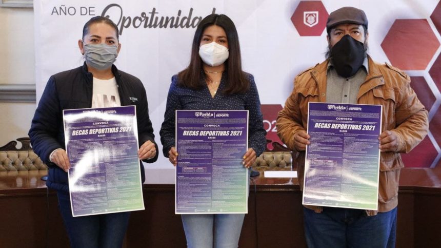 471 Presenta Ayuntamiento de Puebla convocatoria de Becas Deportivas 2021