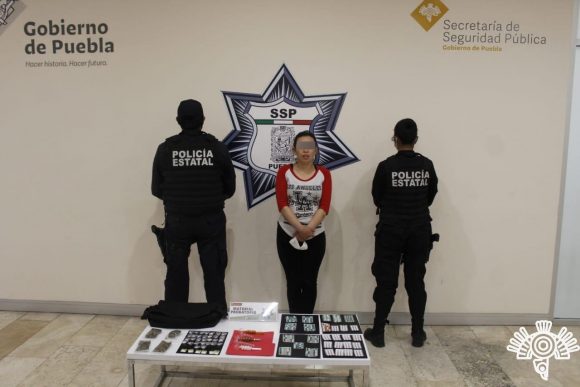 Captura Policía Estatal a presunta distribuidora de droga