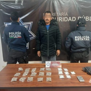 Policía Estatal detiene a presunto líder del grupo narcomenudista “Los Tijuanos”