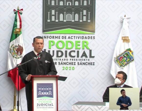 Reeligen a Héctor Sánchez como presidente del Tribunal Superior de Justicia