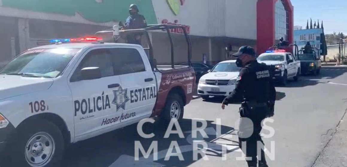 (VIDEO) Operativo de vigilancia en Plaza Loreto