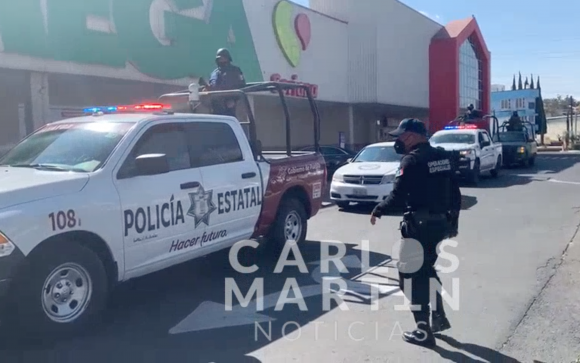 (VIDEO) Operativo de vigilancia en Plaza Loreto