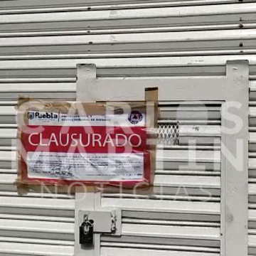 (VIDEO) Clausuran establecimiento de artículos para el hogar