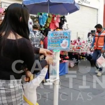 (VIDEO) Regresan el ambulantaje en calles paralelas a las 5 de Mayo