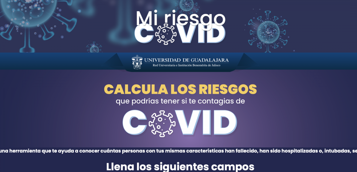 Ofrece IMSS y UdeG Calculadora de riesgo por Covid-19 de acuerdo a tu salud y edad