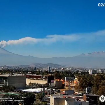 Emite recomendaciones Protección Civil por caída de ceniza del Popocatépetl